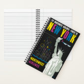 Reisposter voor Flying Northwest Airlines Notitieboek (Binnen)