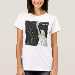 Reisposter voor Flying Northwest Airlines T-shirt