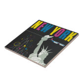 Reisposter voor Flying Northwest Airlines Tegeltje (Zijkant)