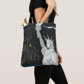 Reisposter voor Flying Northwest Airlines Tote Bag (Dichtbij)