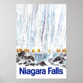 Reisposter voor Herfsten van Niagara Poster (Voorkant)