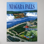 Reisposter voor Herfsten van Niagara Poster (Voorkant)
