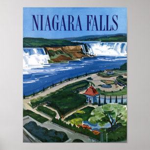 Reisposter voor Herfsten van Niagara Poster