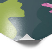 Reisposter voor het meer Como Italië,  Foto Afdruk (Hoek)