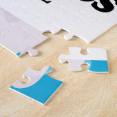 Reisposter voor het strand van Sandilands Lincolns Legpuzzel (Zijkant)