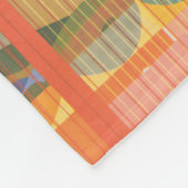 Reisposter voor het vliegen van TWA naar San Franc Fleece Deken (Hoek)