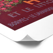 Reisposter voor Hyères France Poster (Hoek)