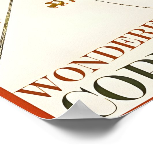 Reisposter voor Kopenhagen-Denemarken Poster (Hoek)