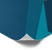 reisposter voor machu picchu poster (Hoek)