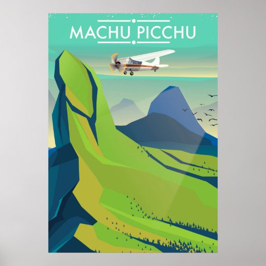 reisposter voor machu picchu poster (Voorkant)