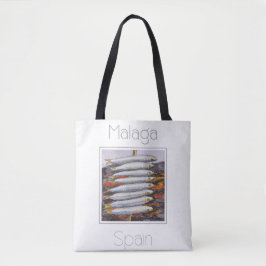 Reisposter voor Malaga Spanje Tote Bag