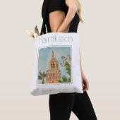 Reisposter voor Marrakech Marokko Tote Bag (Dichtbij)