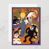 Reisposter voor metro van Londen Briefkaart (Voorkant / Achterkant)