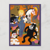 Reisposter voor metro van Londen Briefkaart (Voorkant)