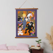 Reisposter voor metro van Londen Hangend Wandkleed (Slaapkamer)