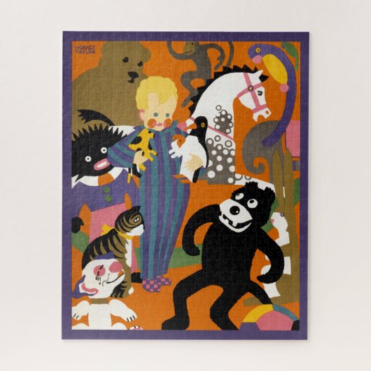 Reisposter voor metro van Londen Legpuzzel (Verticaal)