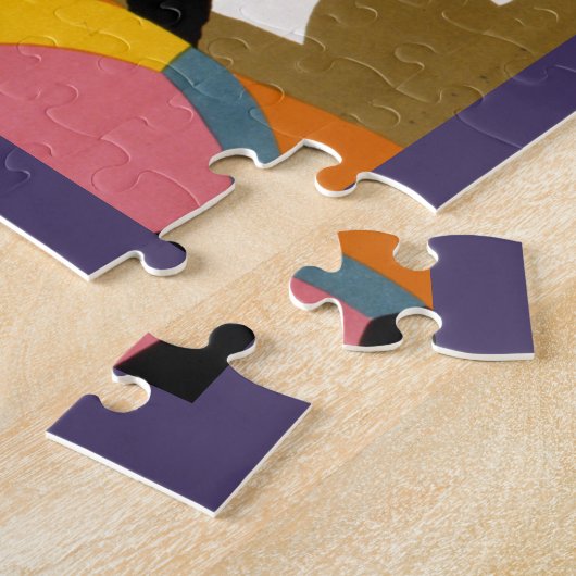 Reisposter voor metro van Londen Legpuzzel (Zijkant)