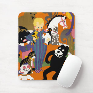 Reisposter voor metro van Londen Muismat