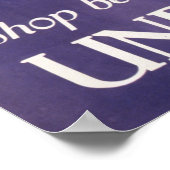 Reisposter voor metro van Londen Poster (Hoek)