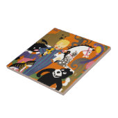 Reisposter voor metro van Londen Tegeltje (Zijkant)