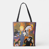 Reisposter voor metro van Londen Tote Bag (Achterkant)