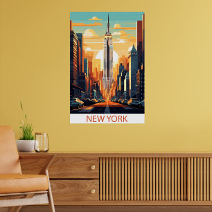 Reisposter voor muur New York City Poster