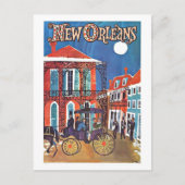  reisposter voor New Orleans Briefkaart (Voorkant)