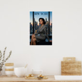 Reisposter voor New York City Poster (Keuken)