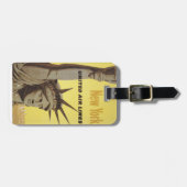 Reisposter voor New York, United Air Lines Bagagelabel (Voorkant horizontaal)