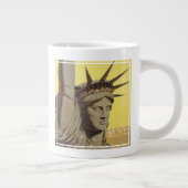 Reisposter voor New York, United Air Lines Grote Koffiekop (Rechts)