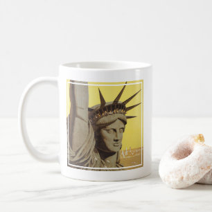 Reisposter voor New York, United Air Lines Koffiemok