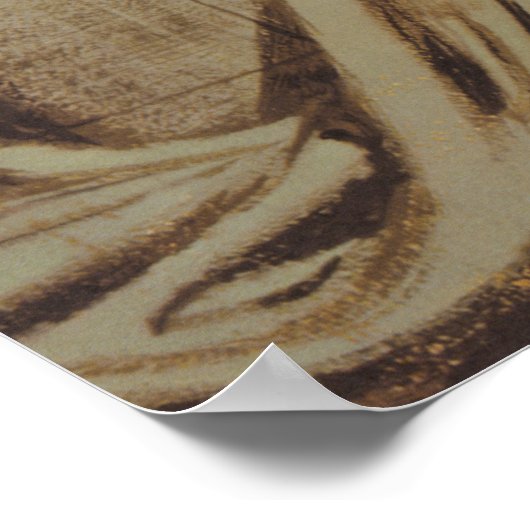 Reisposter voor New York, United Air Lines Poster (Hoek)