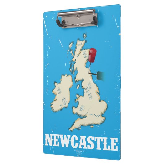  reisposter voor Newcastle Klembord (Links)