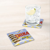 Reisposter voor Northwest Orient Airlines Kartonnen Onderzetters (Insitu)