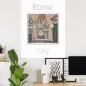 Reisposter voor Rome Italië Poster (Thuiskantoor)