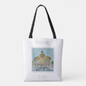 Reisposter voor Rome Italië Tote Bag (Achterkant)