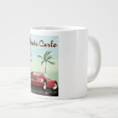 Reisposter voor sportwagen Monte Carlo Grote Koffiekop (Voorkant rechts)