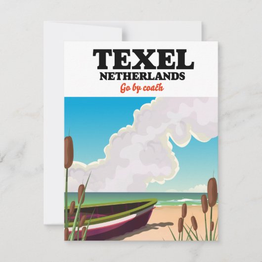Reisposter voor textiel Nederland (Voorkant)
