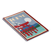 Reisposter voor Tokyo, Japan Notitieboek (Rechterzijde)