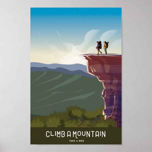 reisposter voor treinreizigers in appalachian poster (Voorkant)