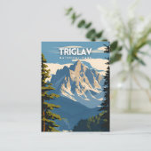 Reisposter voor Triglav National Park Briefkaart (Staand voorkant)