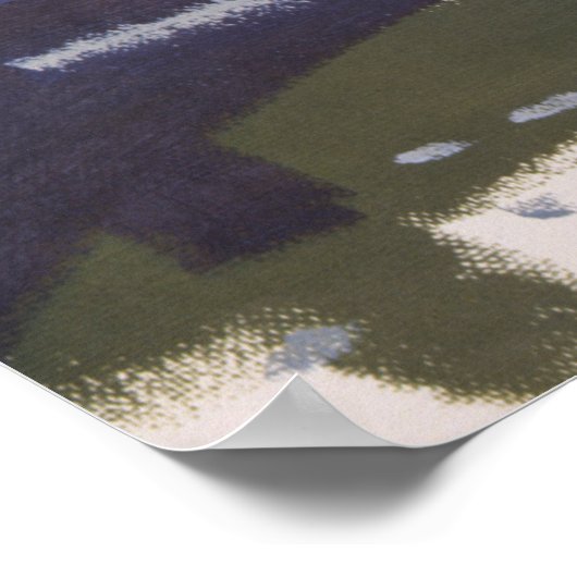 Reisposter voor vluchten van Trans World Airlines Poster (Hoek)