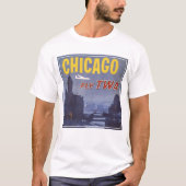 Reisposter voor vluchten van Trans World Airlines T-shirt (Voorkant)