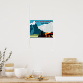 Reisposter voor waskamer poster (Keuken)