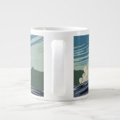 Reisposter voor Yellowstone National Park Grote Koffiekop (Achterkant)