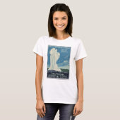 Reisposter voor Yellowstone National Park T-shirt (Voorkant volledig)