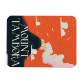 Reisposter vulkaan Tambora Magneet (Horizontaal)