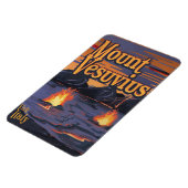 Reisposter vulkaan Vesuvius Magneet (Linkerzijde)