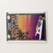 Reisposter Westman Islands IJsland Legpuzzel (Horizontaal)