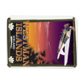 Reisposter Westman Islands IJsland Magneet (Horizontaal)